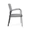 Lesro Newport Guest Chair Metal Frame, Charcoal, RS Fog Upholstery NP1101 - alternate 2